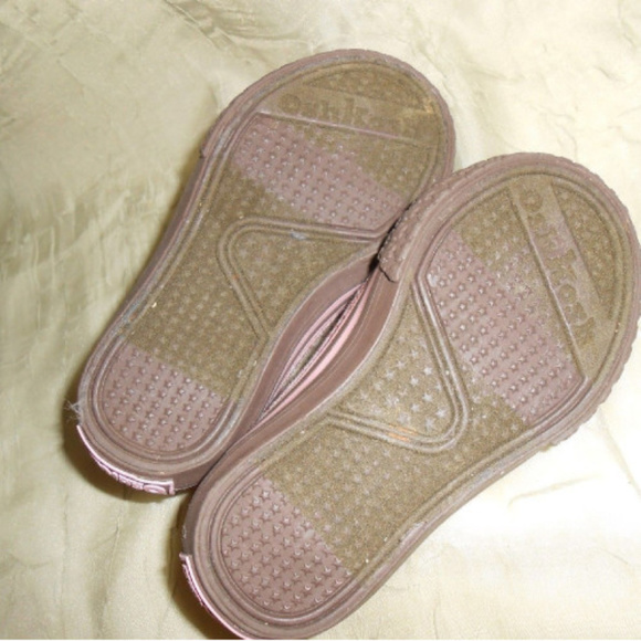 OshKosh B'Gosh Pink & Brown Plaid Slip On Shoes‎ - Picture 8 of 8